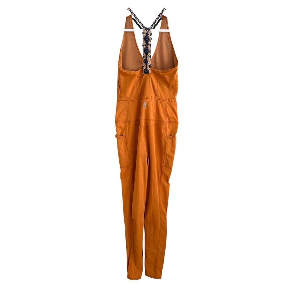Free People Movement Go The Distance Macrame Unitard Jumpsuit Athleisure XS